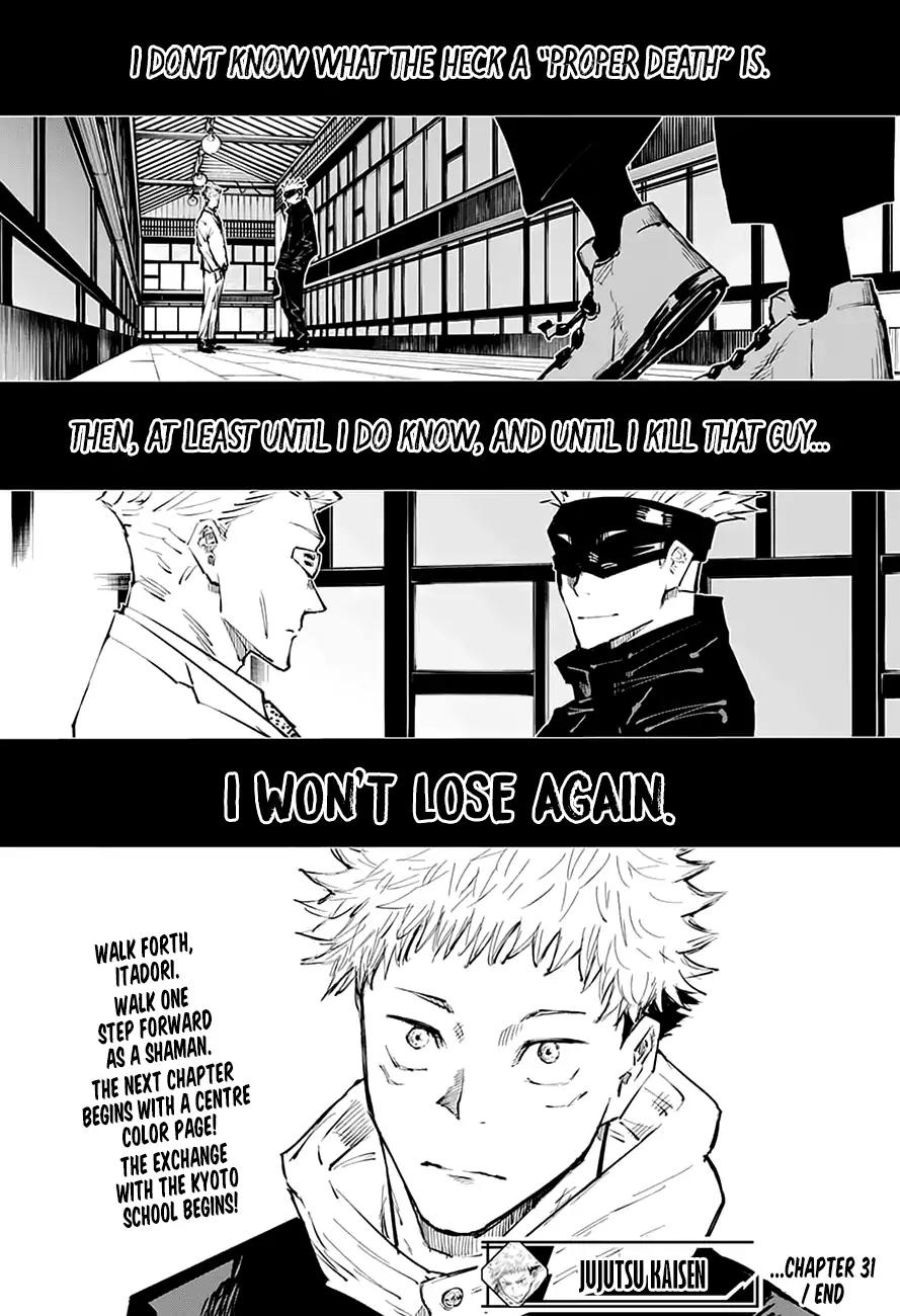 Jujutsu Kaisen Chapter 31 21